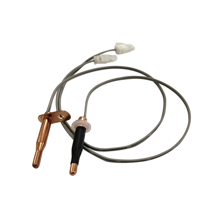 Copper case temperature sensor for smart toilet