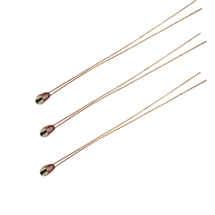 High temperature single end glass package NTC thermistor