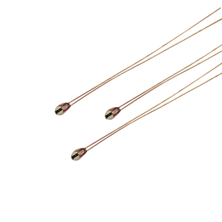 High temperature single end glass package NTC thermistor