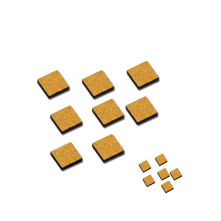 Gold electrode NTC thermistor chip